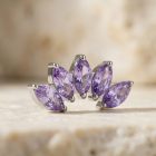Marquise 5 Amethyst CZ - TRM10314_2