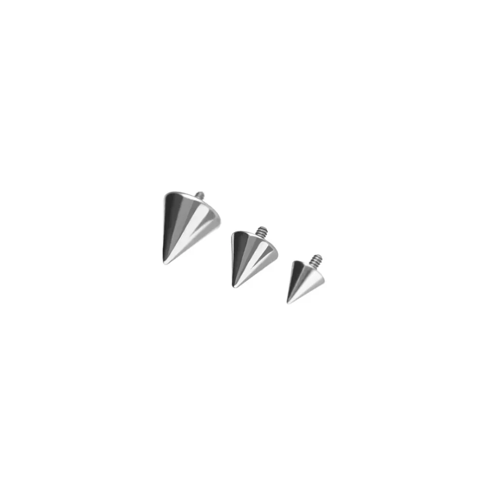 Cone Top Titanium 14G | Piercing na Língua e Mamilos
