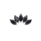 Marquise 5 Black CZ