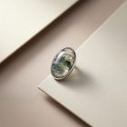 Oval Cab Moss Agate – Limited Edition - TRM10249_1