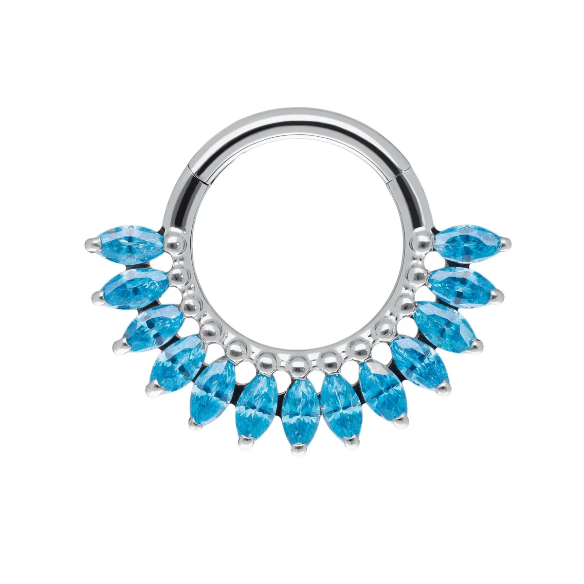 Maria Sapphire Blue kliker prsten