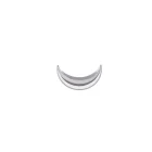 Crescent Moon Titanium Top 16G | Jóias para Piercing Helix