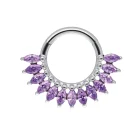 Maria Amethyst Klicker Ring