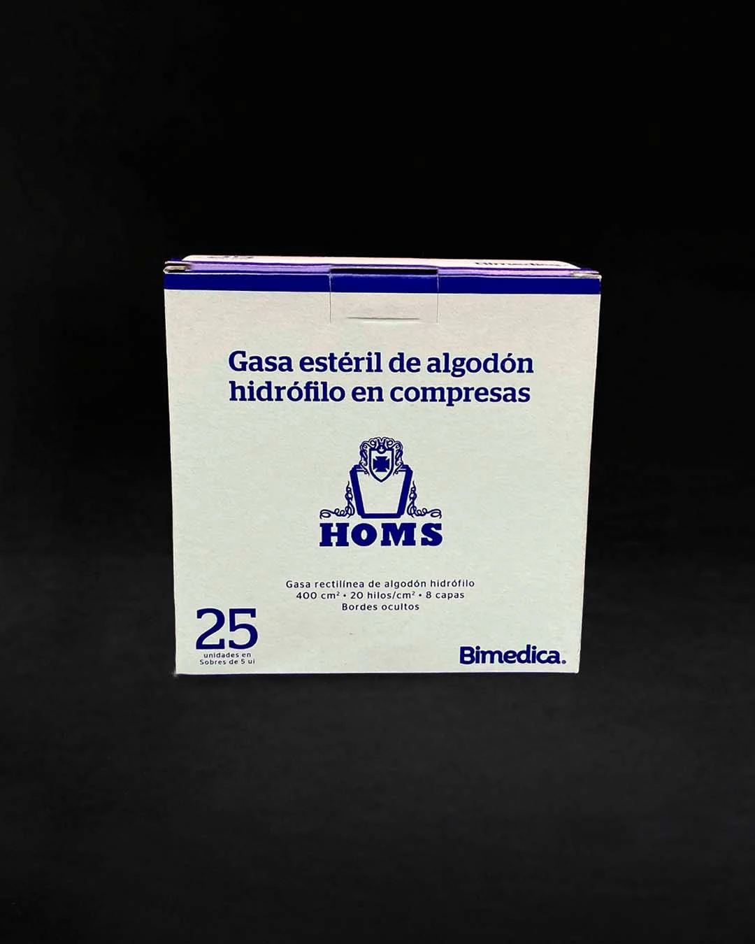 Gasa de algodón estéril Bimedica