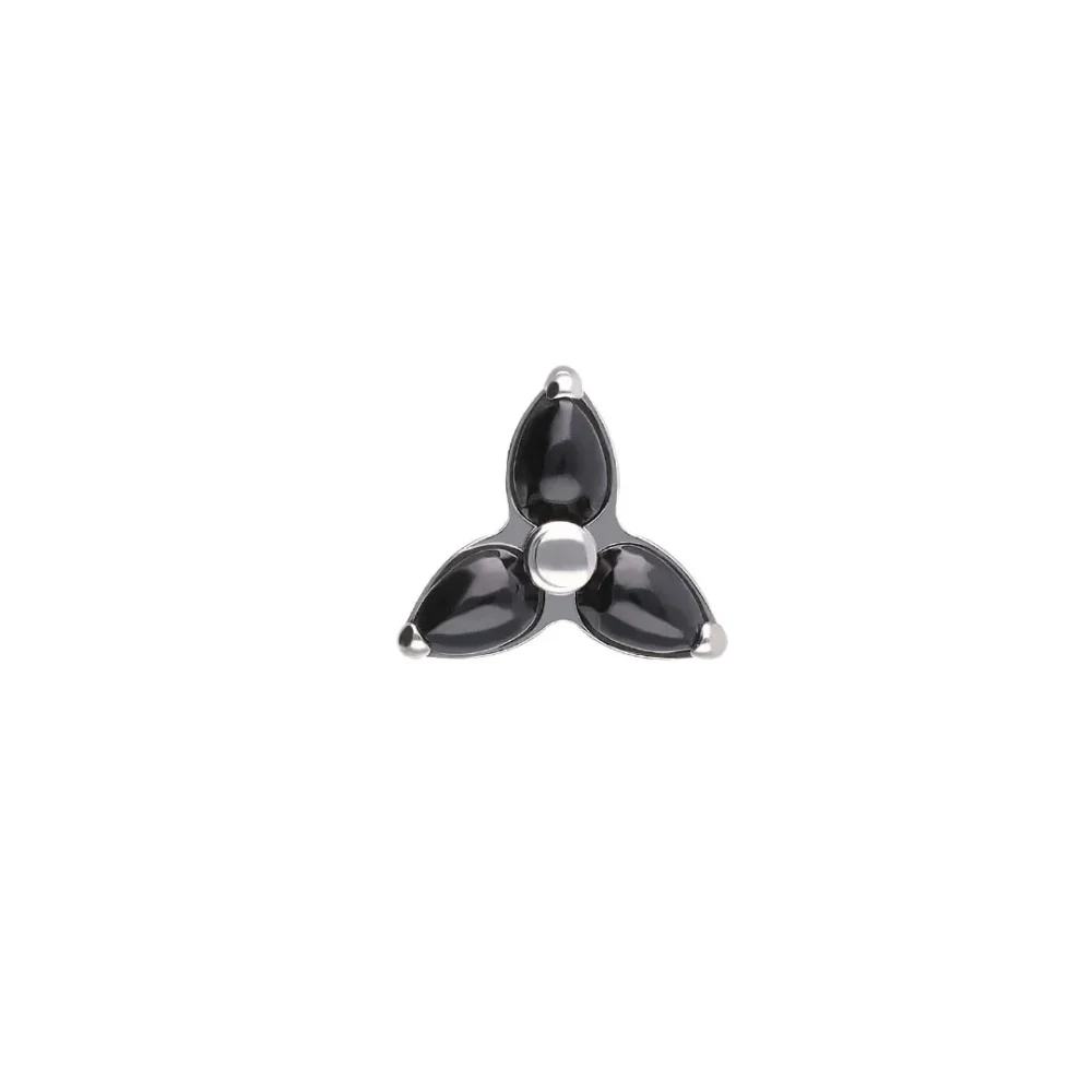 Rachel Black Onyx stud