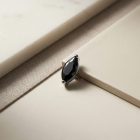 Prong Leaf Black CZ - TRM10287_1