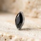 Prong Leaf Black CZ - TRM10287_2