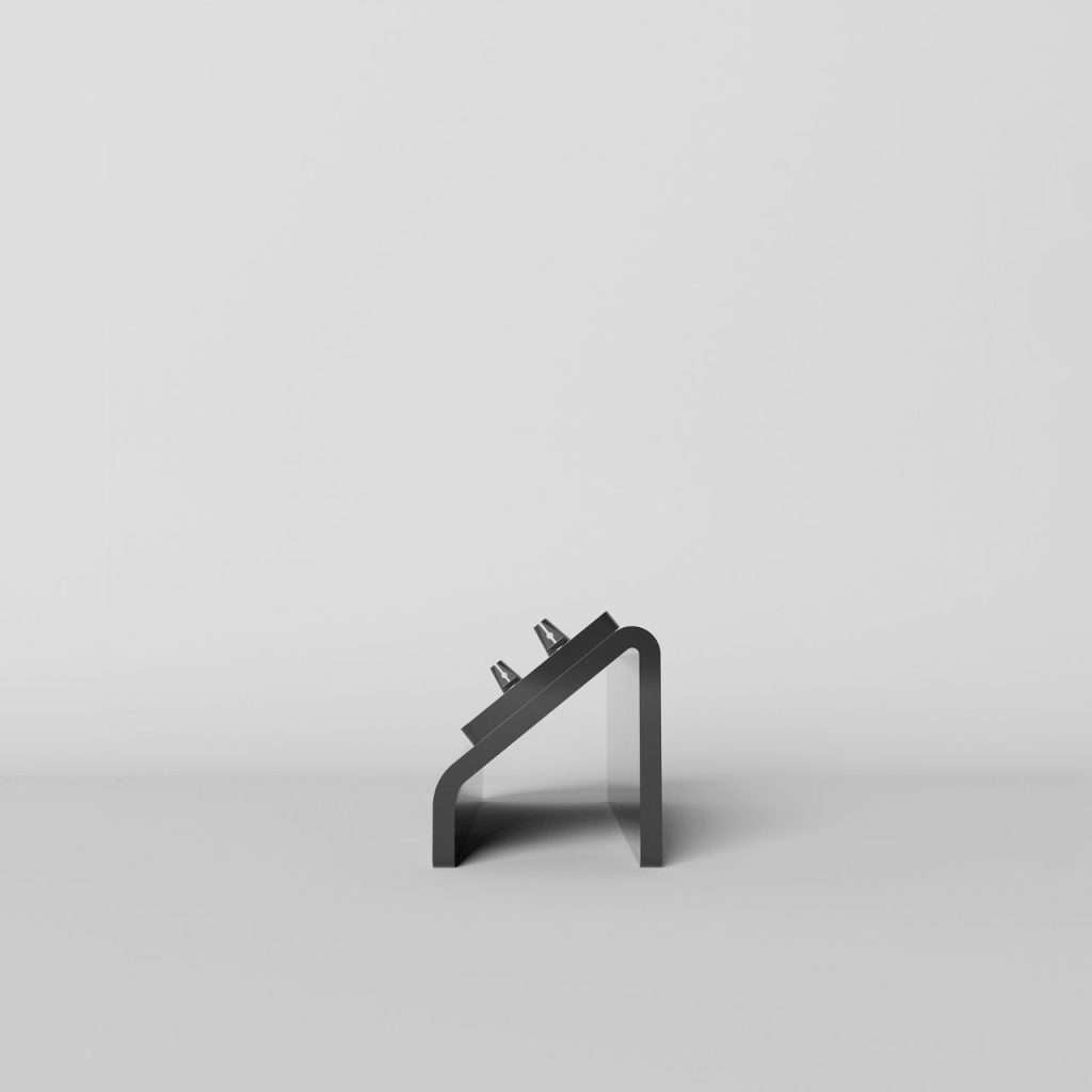 Schwarzes CLAP-Display - 6 Löcher