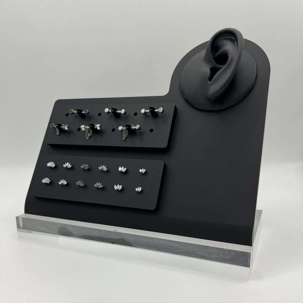 CLAP-Display mit Silikoneinsatz