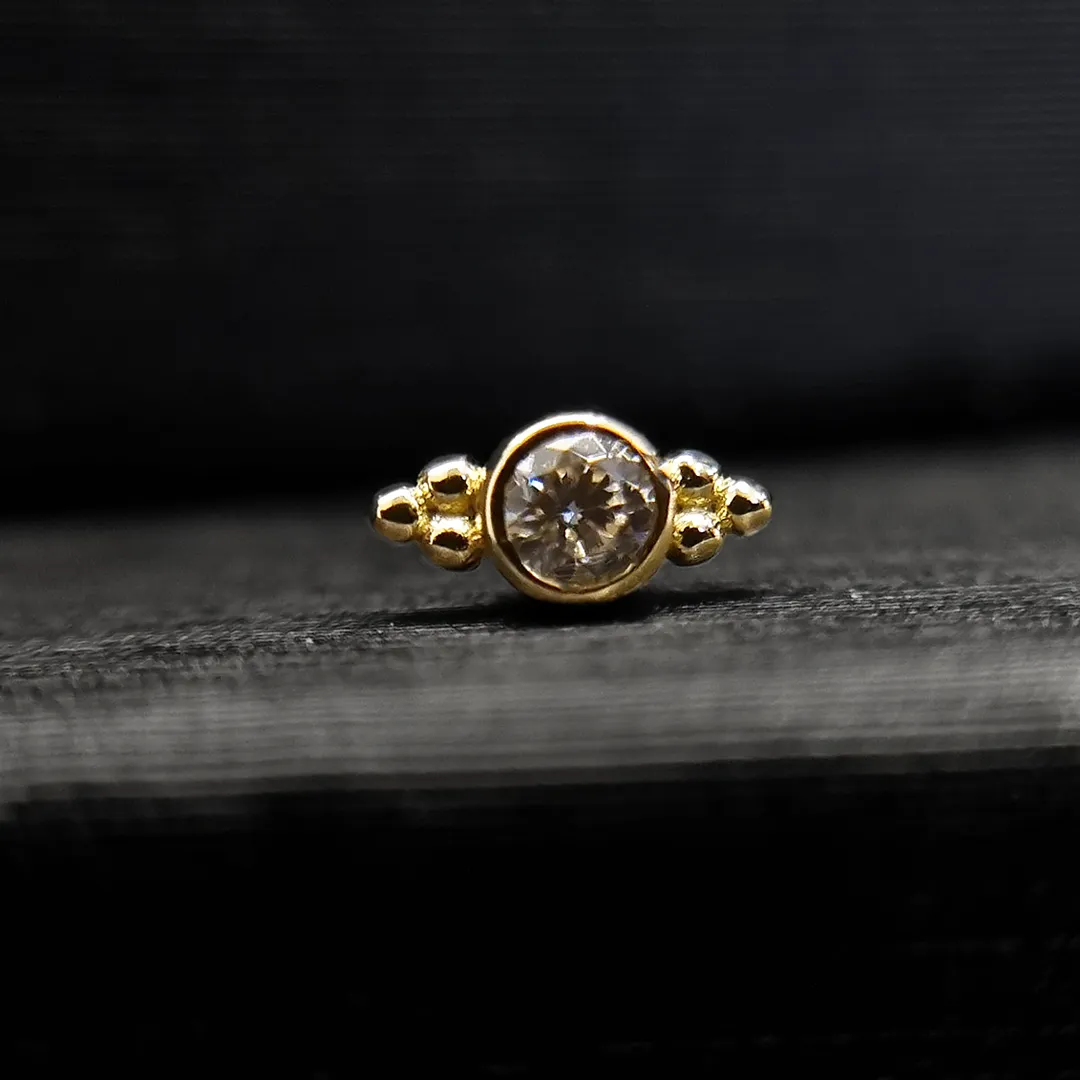 Alisea 2 Yellow Gold