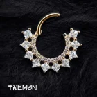 Capu Di Oro - Yellow Gold Fondo Negro Pluma 002