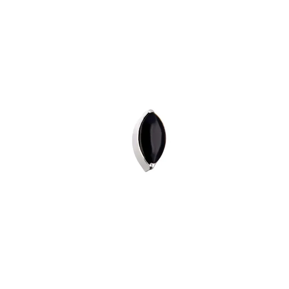 титановий штифт Leaf Black Onyx зверху