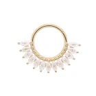 Maria Yellow Gold With Moissanite