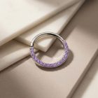 Clicker Lili Amethyst CZ - TRM10717_1