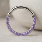 Clicker Lili Amethyst CZ - TRM10717_2