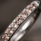 Hinged Ring Champagne CZ - TRM10707_2