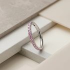 Hinged Ring Pink CZ - TRM10702_1