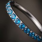 Hinged Ring Topaz Blue CZ - TRM10706_2