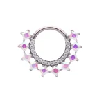Capu AB CZ Clicker Ring