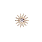 Aurelia White SW - Jóias para Piercing em Ouro 14k