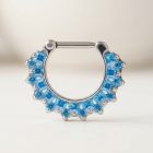 Septum Clicker Tina Topaz Blue - TRM10872_1