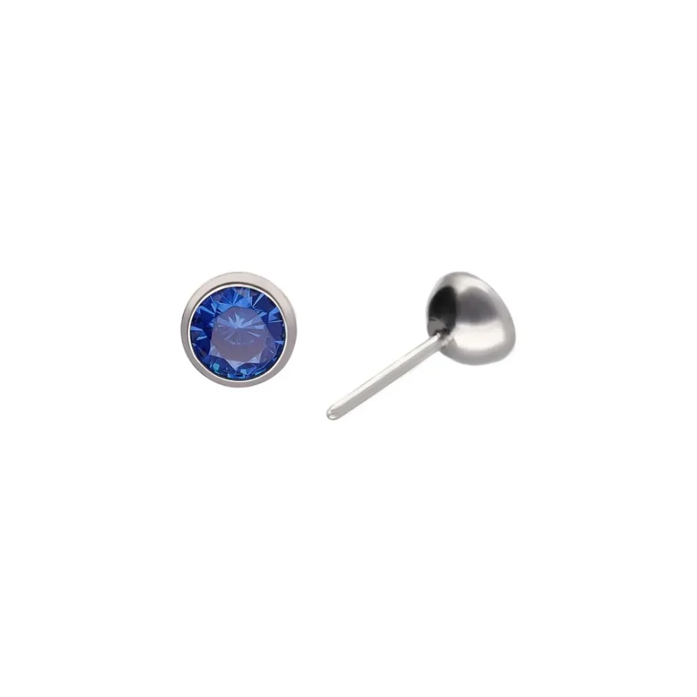 Lilbit Push Pin Sapphire Blue