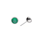 zielony Lilbit Push Pin Emerald