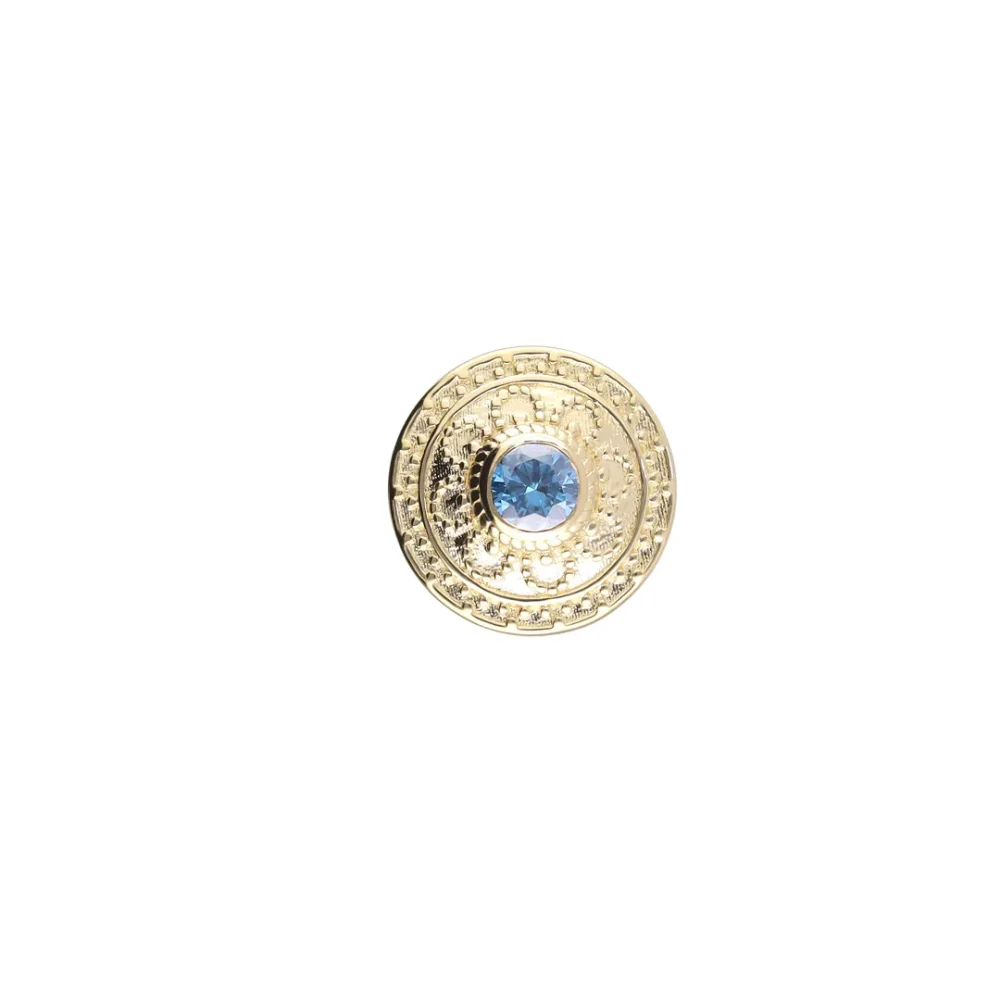 Katia Moissanite Sapphire Blue