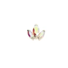 Josie Mercury Mist Topaz Push Pin