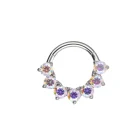 Anello a scatto Kara Aurora Borealis