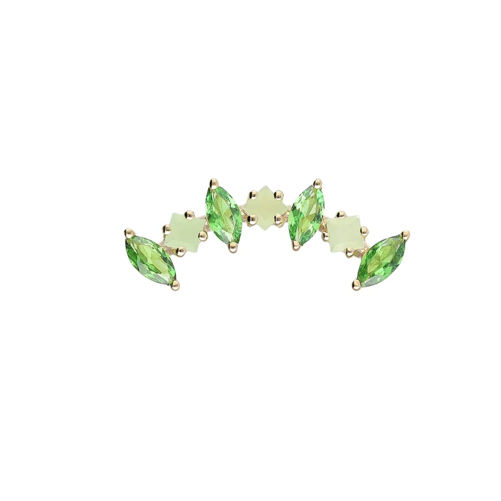 Molly Tsavorite + Crisoprasio