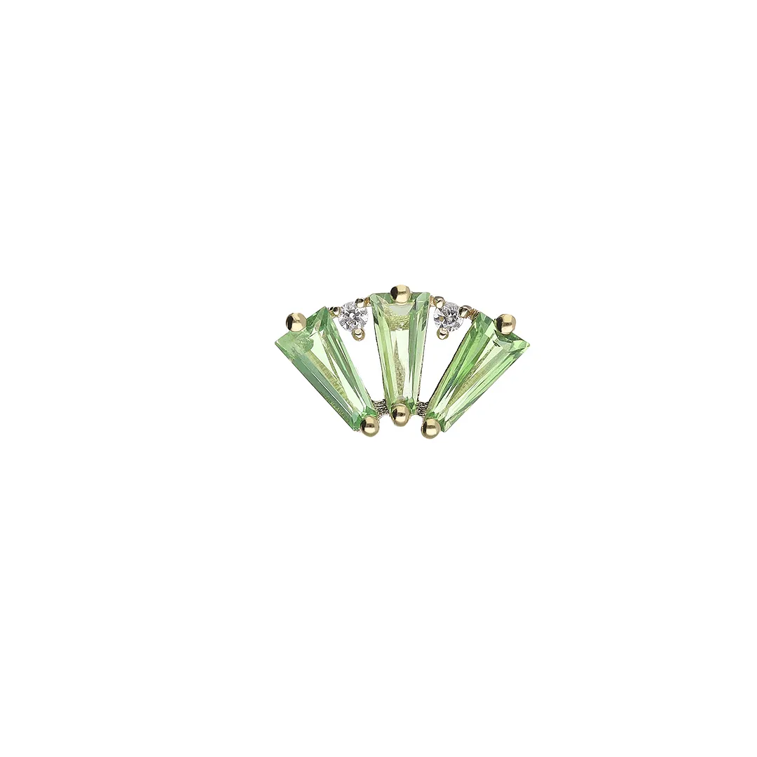 Margot Tsavorite Push Pin Accessory