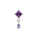 Emily Amethyst - gioielli per piercing navali di ultima generazione