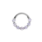 Brenda Lavender Hinged Ring