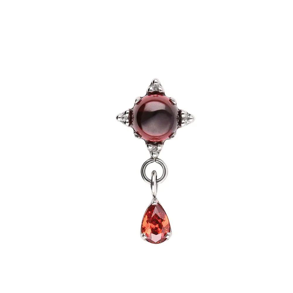 Emily - Grenat rouge