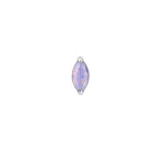 Bijoux en Opale Peony Light Prong Leaf