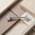 Threadless Barbell Marquise – CZ - TRM11001_2