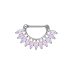 Inel cu clicker Reiko Light Peony