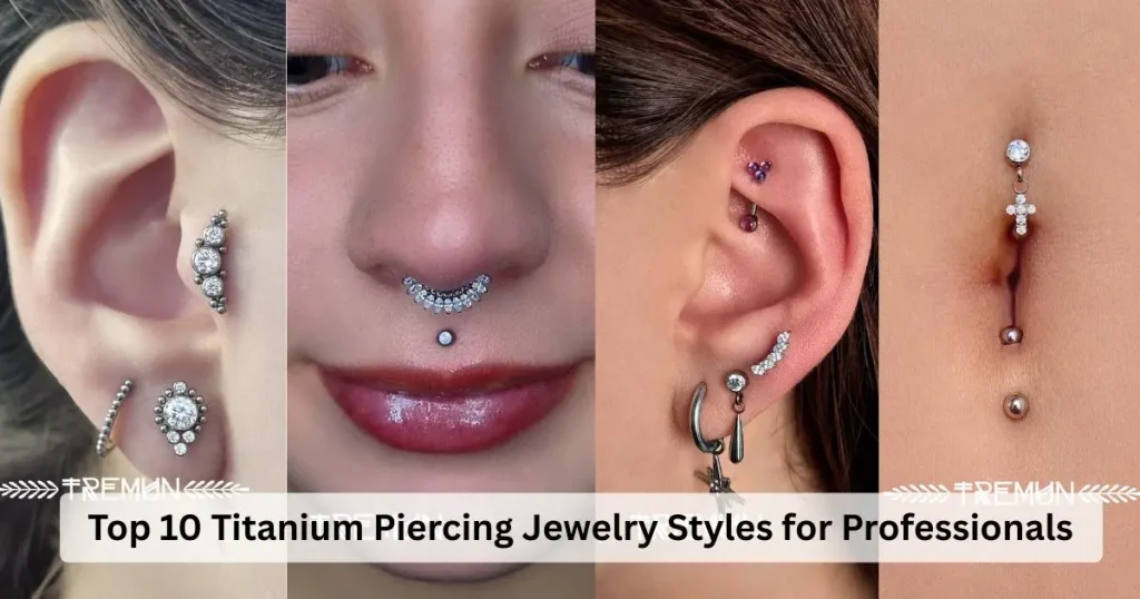 Top 10 Titanium Piercing Sieraden Stijlen voor Professionals